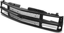 Front Bumper Grille Upper Lower Grill Guard Assembly Compatible With Chevy Ck 1