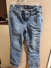 NYDJ Barbara Bootcut Women's Medium Wash Blue Denim Jeans Lift Tuck Technology
