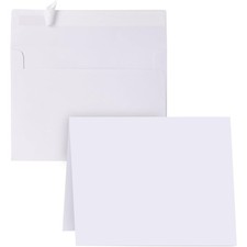 4x6 Blank Greeting Cards and Envelopes 30 Pack White Invitation Card Stock A4