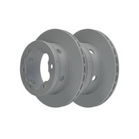 2X Bremsscheibe ATE 24.0122-0196.1 Passend FüR MERCEDES-BENZ VAG