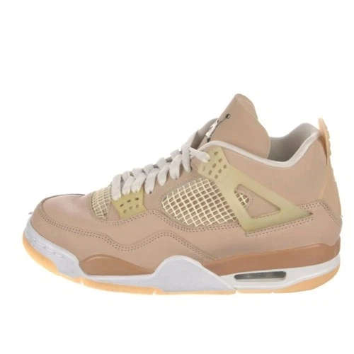 Nike Women's Air Jordan 4 Retro Shimmer Basketball Shoes Sneakers, Sz 10