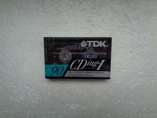 Cassette Audio Vierge TDK CDing-I 90 - K7 Ferro 90min