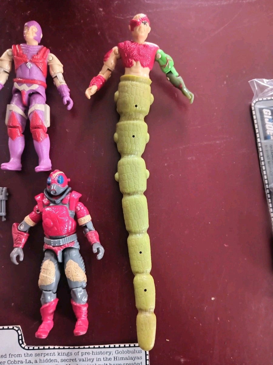 Vintage G.I. Joe Cobra La Team Set 1987 Incomplete w/ Filecards | eBay