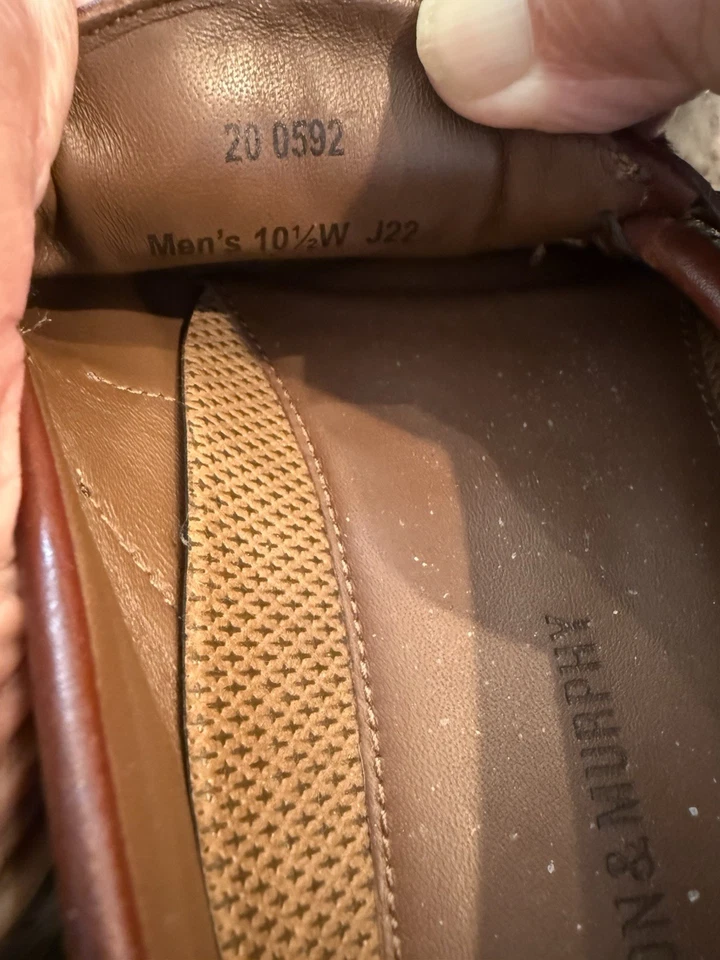 Johnston & Murphy Men’s Shoes 101/2 Wide - Image 3 of 3