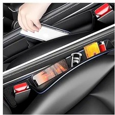 2PCS Car Seat Gap Filler Organizer with Charging Port, Upgrade Cars Gap Filler w