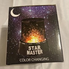 Star Master Colourful Starry Light Lighting Projector NIB