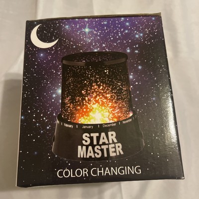 Star Master Colourful Starry Light Lighting Projector NIB