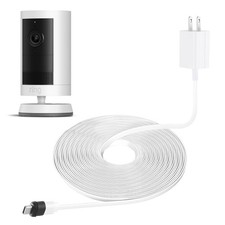 25ft/7.5m Weatherproof Charger Cable for Outdoor Cam Plus,Spotlight Cam Plus/...