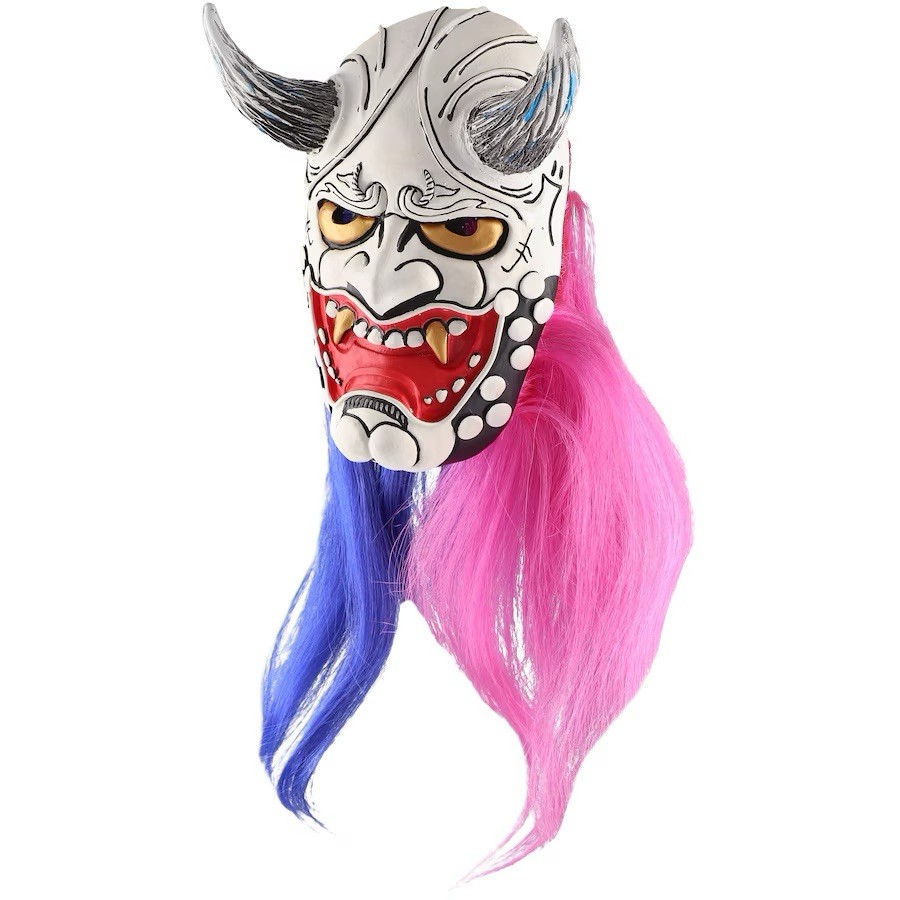 WWE Asuka Horns Deluxe Costume Mask (Discontinued) | eBay