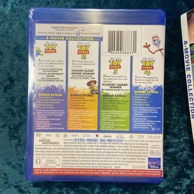Toy Story: 4-Movie Collection (Blu-ray) for sale online | eBay