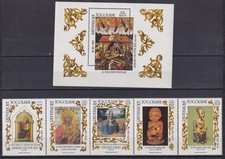 p1466/ Togo Complete MNH Christmas incl Sheet Block 1985