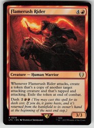 Flamerush Rider 216/597 Commander: The Lord of the Rings: Tales of Middle-earth