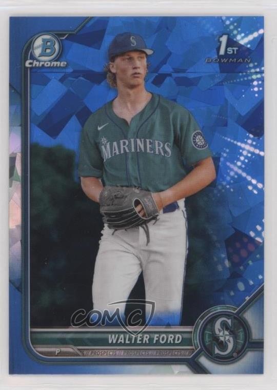2022 Bowman Chrome Draft Sapphire Edition Walter Ford #BDC-187 1k9t
