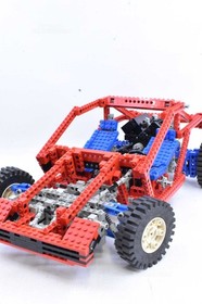 Vintage Test Car Lego Technic 8865 1988 Complete With Box And Instructions