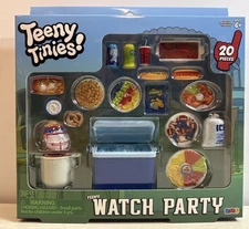 Teeny Tinies Watch Party 20pc Mini Food Playset Dollhouse
