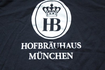 Hofbräuhaus München T-Shirt L Black Munich Beer