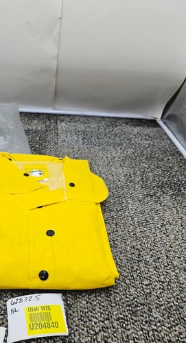 (QTY 2) MCR Safety 200C Classic Raincoat Safety Yellow With Hood Largea image 8
