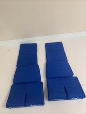Pair Recliner Bride Low Max Seats Pads Replacement Pad Cushion Seat 2 Sets Red