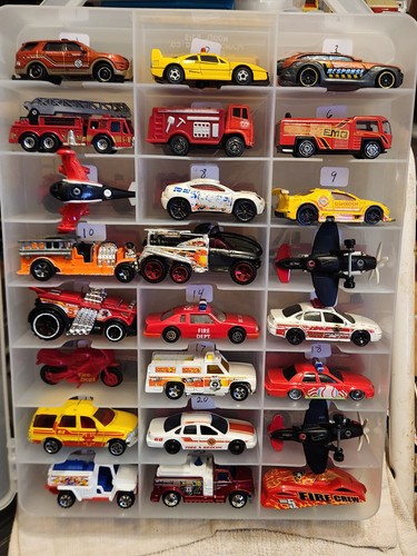 matchbox / hot wheels (case #184) fire dept department rescue emergency