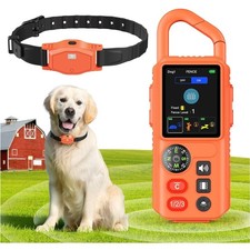 4-in-1 Wireless Dog Fence System, Electric Fences for Medium Large Dogs, 4 Mo...