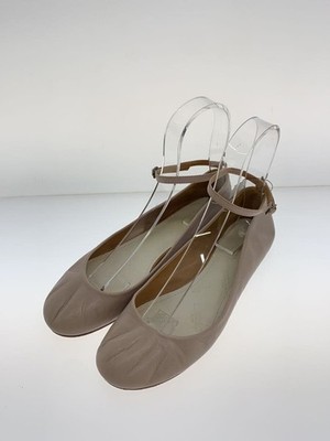 Maison Margiela Flache Pumps EU:38 Beige Leder Fuß Ballerinas