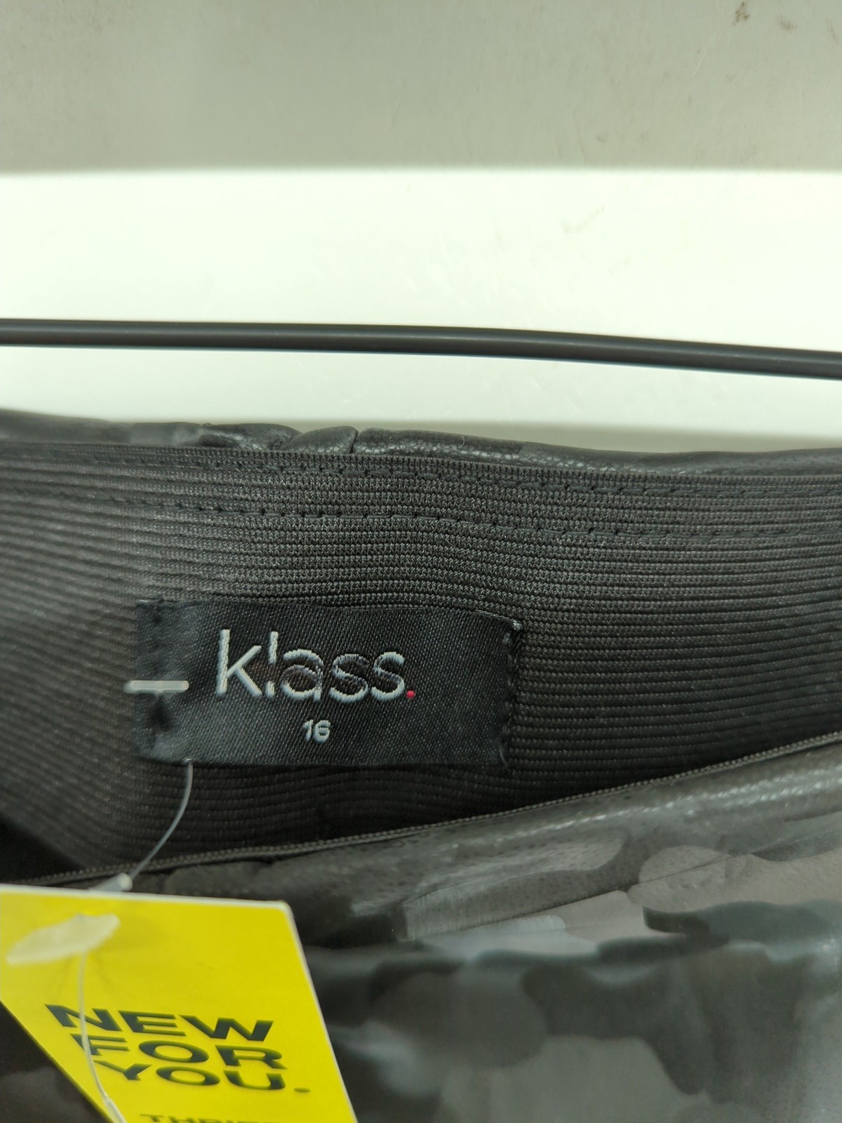 ALTRA Klass Leggings Donna UK 16 Nero Altro con Elastan Poliestere Lunghezza Intera