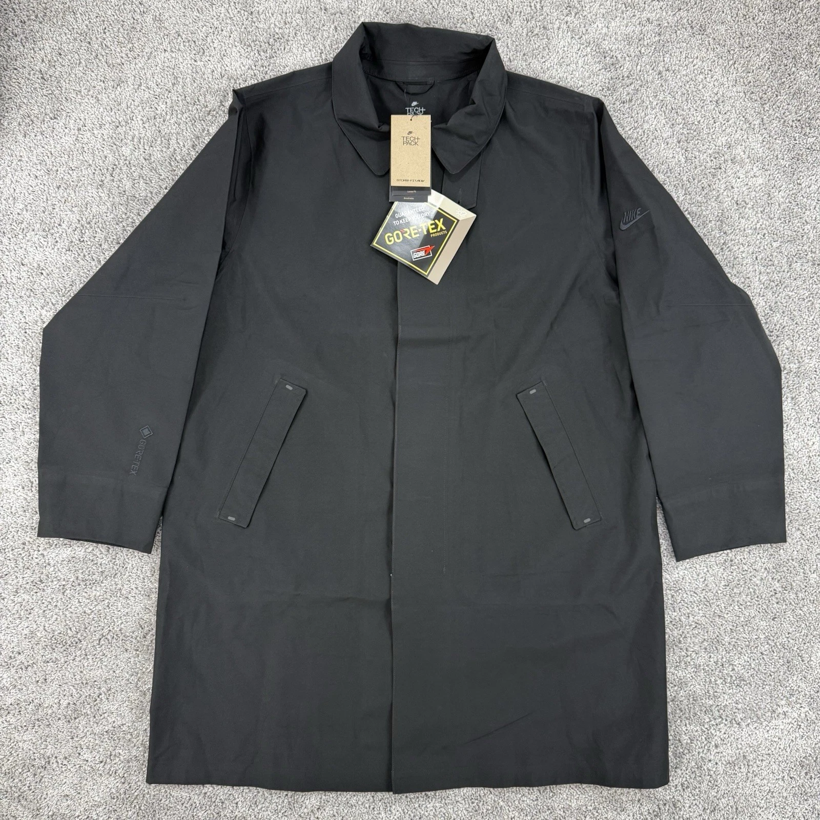 Nike Tech Pack Storm Fit ADV Jacket Men’s L NWT Black GTX Sportswear MSRP: $375