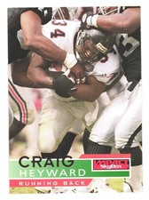 1995 SkyBox Impact NFL Football Atlanta Falcons Craig Heyward