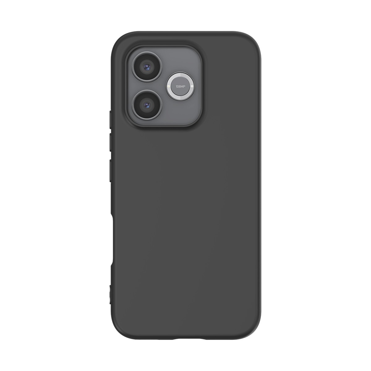 Coque Honor 90 Lite fine en silicone premium soft touch noir
