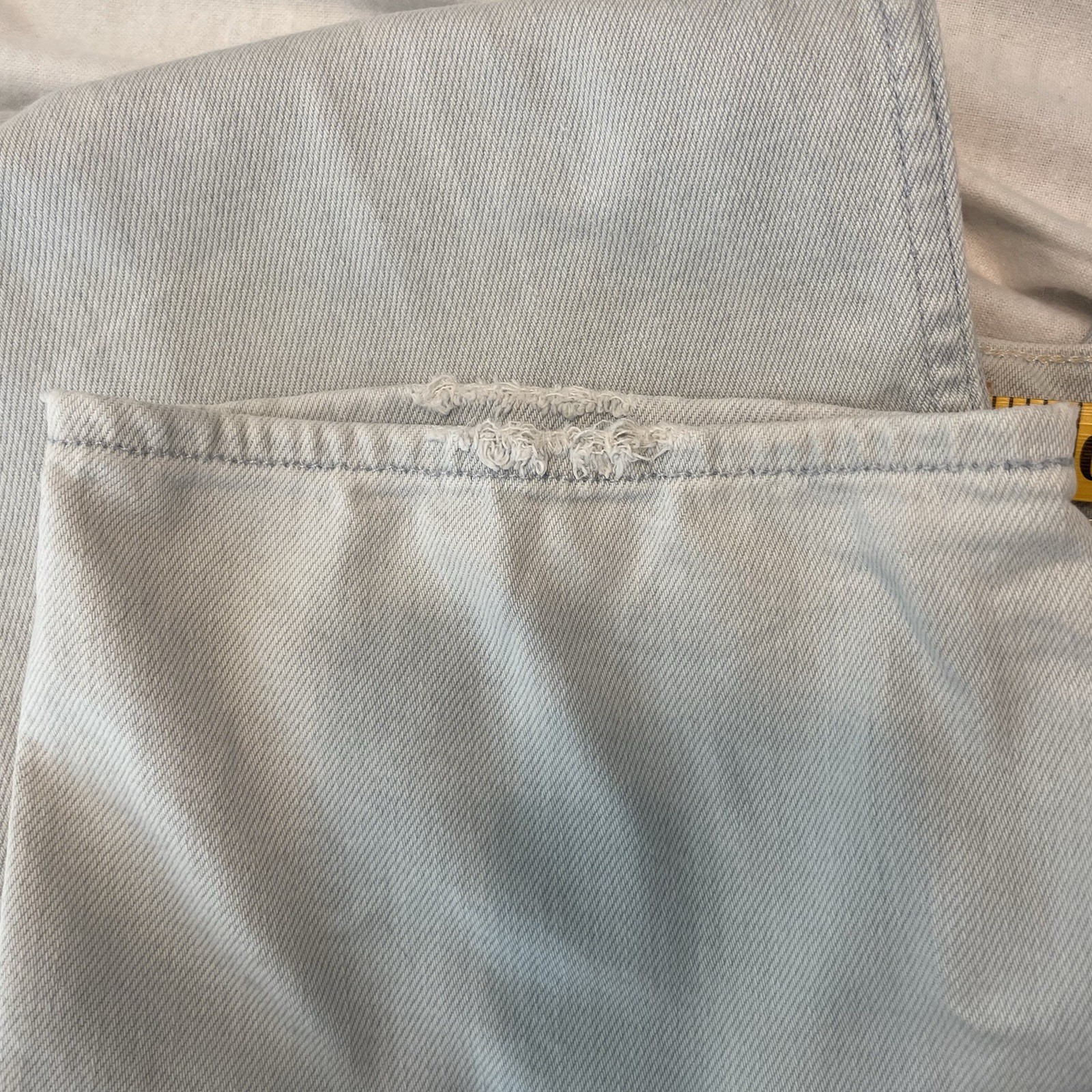 $265 MOTHER The PIXIE TOMCAT ANKLE Button Light P… - image 13