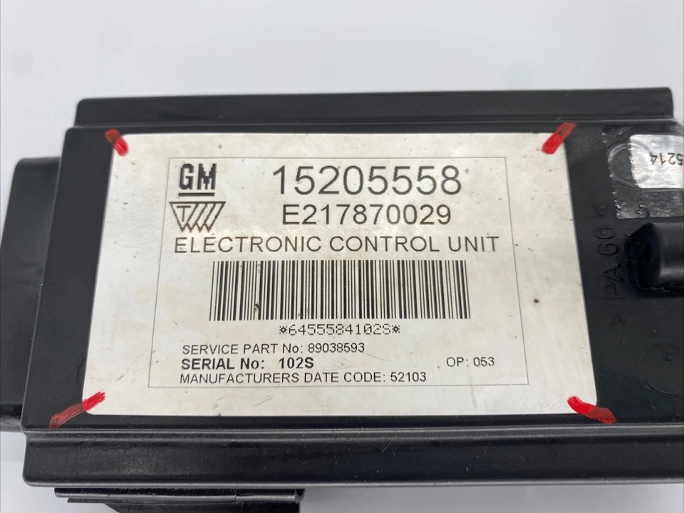 Módulo de control de suspensión neumática Hummer H2 2003 OEM 15205558 Foto 2 de 4