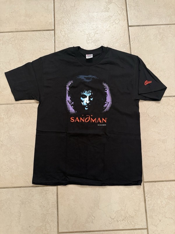 DEADSTOCK THE SANDMAN D.C. GRAPHITTI 1991 VINTAGE HANES HEAVYWEIGHT TSHIRT XL
