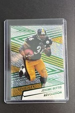 2025 Panini Revolution - Jerome Bettis #32 Green Storm /699