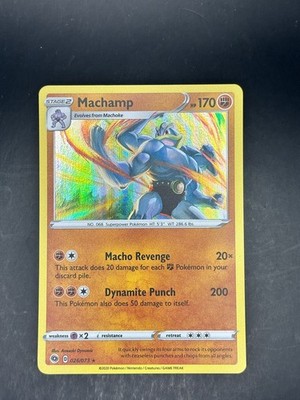 Machamp 026/073 Holo Rare Champion's Path Pokemon Near Mint EN