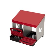 Legenest für Hühner / Geflügel - Hühner Nest aus Metall Hühnernest Abrollnest