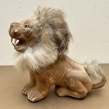 Flocked Lion Toy Underhill Hong Kong Zoo Souvenir Woburn Clarence Daktari
