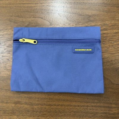 Mandarina Duck x Turkish Airlines Amenity Kit Travel Bag Blue