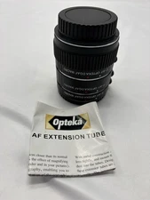 Opteka C-AF Extension Tube Set For Canon 12mm 20mm & 36mm With Bag & Manual