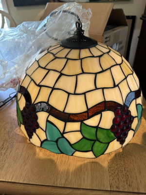 Hanging Tiffany Lamp  - Honsel Leuchten - In Box