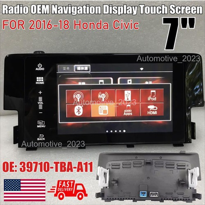 #ad For 2016 18 Honda Civic Radio OEM Navigation Display Touch Screen 39710 TBA A11 $119.99