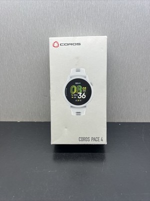COROS PACE 4 GPS Running Watch AMOLED Dual-Frequency Music Mic USB-C White