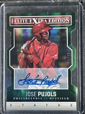 Pujols, Jose - 2014 Elite Extra Edition - Autograph - 9/25