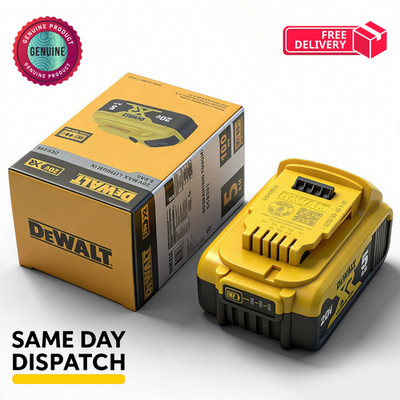 DEWALT DCB184 18V/20V 5Ah Li-Ion Akku für XR Elektrowerkzeuge - hohe Kapazität