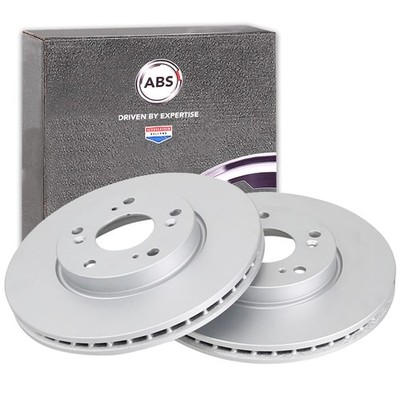 2x A.B.S. BREMSSCHEIBEN 282mm VORNE passend für HONDA FR-V STREAM