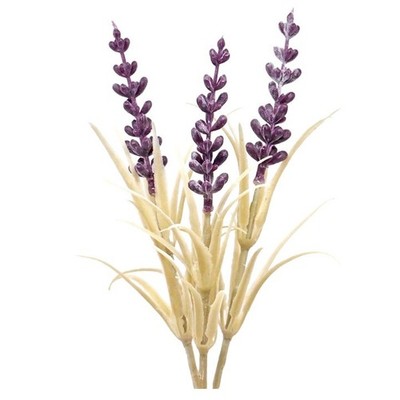 Fake Dried Flower Rosy Deep Purple PFD-15-43