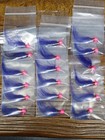 18-Hand Tied 3/32oz. Crappie Jigs, Craft Hair Painfish Flies Fishing Lures (#11)