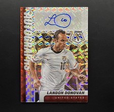 Panini Mosaic FIFA Road to World Cup Auto Landon Donovan USA #A-LD 2021-22