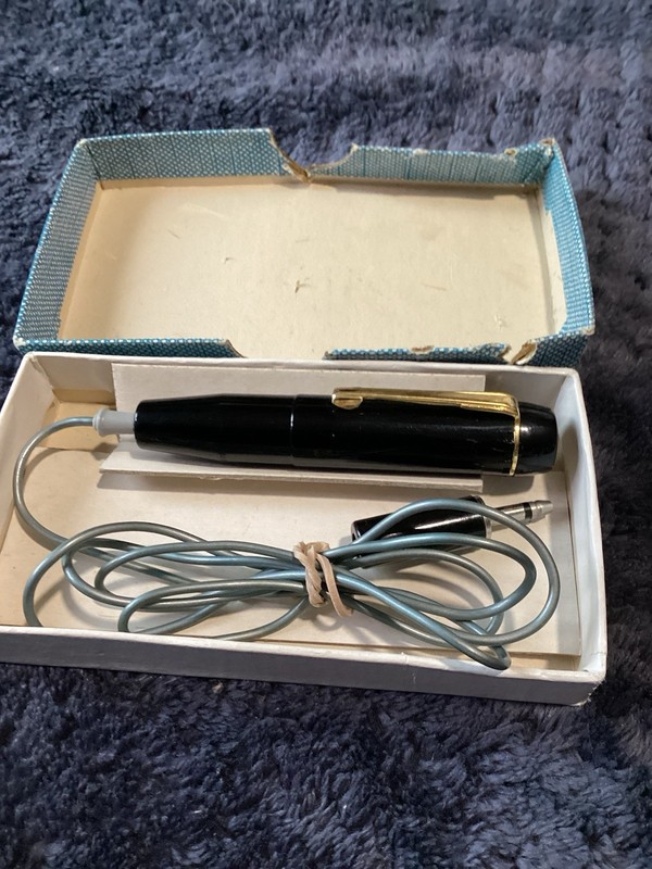 Stasi espionage technology Cold War Spy Microphone fountain pen 1950's Germany