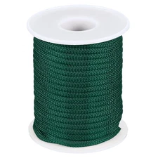 3.5mm x 46feet Nylon String for Bracelets Braided Nylon Cord, Dark Green