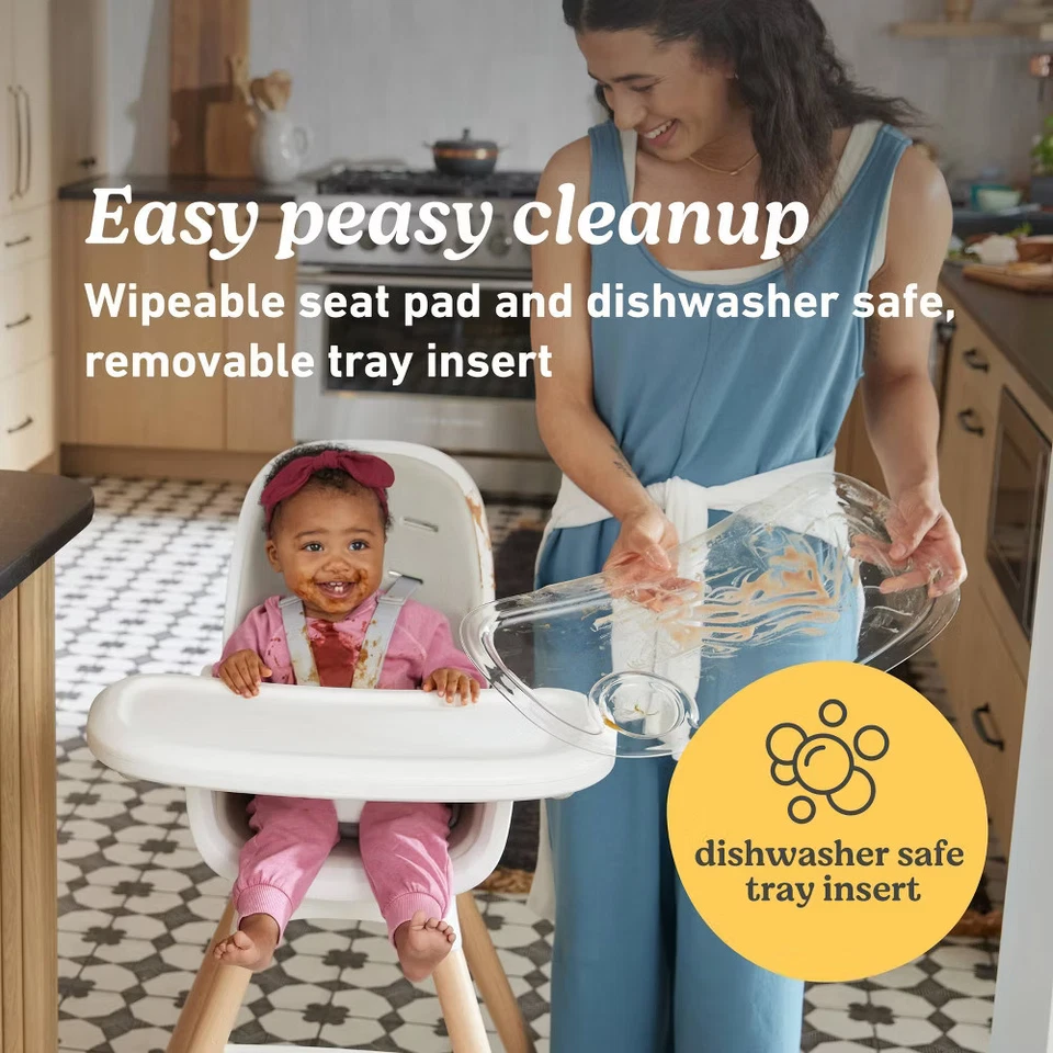 Cadeira alta Graco Table2Table Lux, Rodes - Imagem 3 de 4